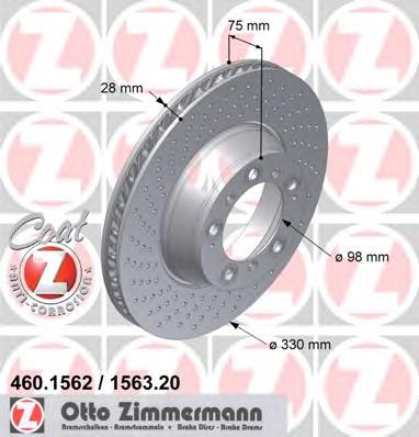 Tarcza hamulcowa tylna 44060 Febi