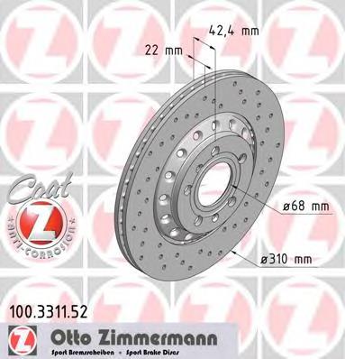 Tarcza hamulcowa tylna VAG 4E0615601A cena, od 64,22 USD