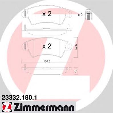 Do koszyka 425484 Peugeot/Citroen Klocki hamulcowe przednie tarczowe