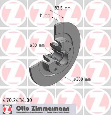 Tarcza hamulcowa tylna Renault (RVI) 402020003R cena, od 13,69 USD
