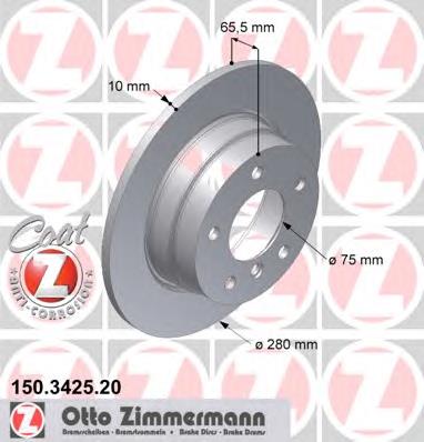 Do koszyka 6764647 BMW Tarcza hamulcowa tylna