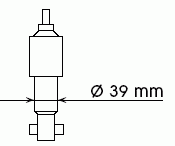443253 Kayaba Amortyzator przedni
