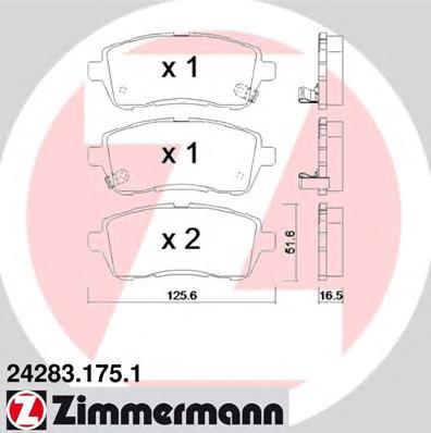 Klocki hamulcowe przednie tarczowe Ford AE8Z2001C cena, od 34,29 USD