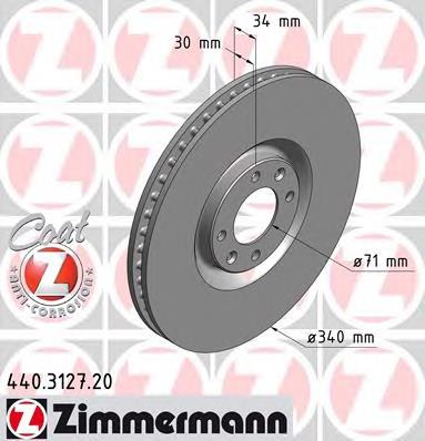 Do koszyka DF6140 TRW Tarcza hamulcowa przednia