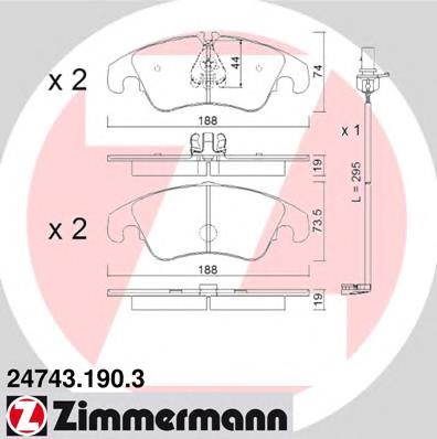Klocki hamulcowe przednie tarczowe VAG 8R0698151 cena, od 66,50 USD