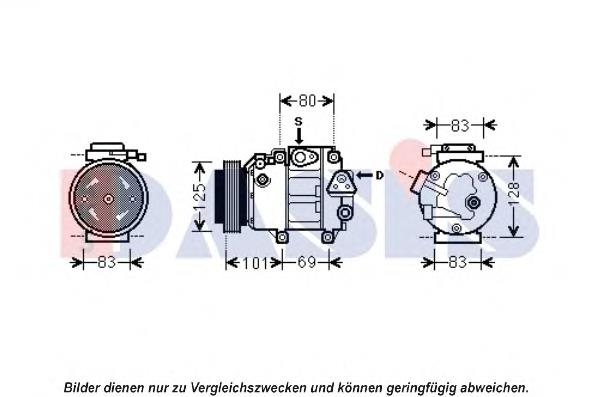 Sprężarka klimatyzacji Hyundai/Kia F500DC4CA05 cena, od 269,29 USD
