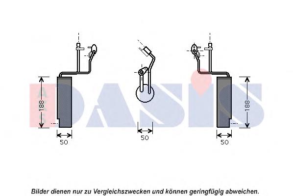 988736X Nissan/Infiniti Osuszacz klimatyzacji