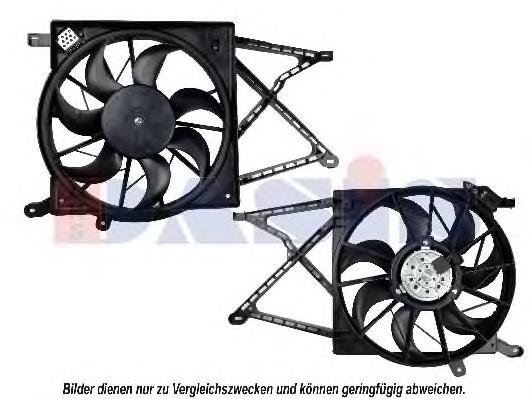Wentylator elektryczny układu chłodzenia kompletny (silnik+wirnik) Opel 1341344 cena, od 54,48 USD