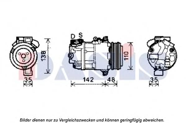 Sprężarka klimatyzacji BMW 64526918750 cena, od 147,67 USD