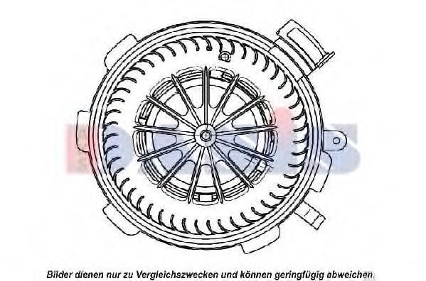 5065NU2 Polcar Silniczek wentylatora nagrzewnicy (ogrzewacza wnętrza)
