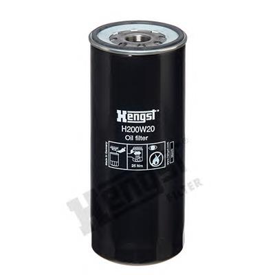Do koszyka H200W20 Hengst Filtr oleju