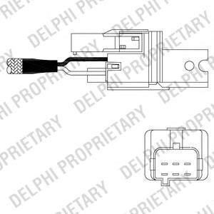 9487147 Volvo sonda lambda czujnik tlenu przed katalizatorem