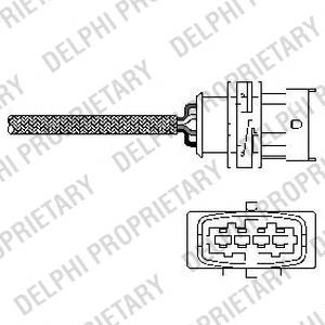 ES10789-12B1 Delphi sonda lambda czujnik tlenu przed katalizatorem