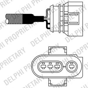 258003740 Bosch sonda lambda, czujnik tlenu