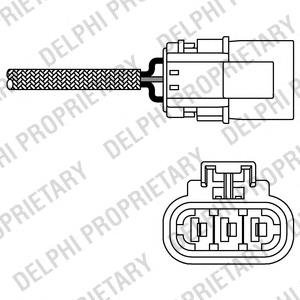 Do koszyka ES1045612B1 Delphi Sonda lambda czujnik tlenu przed katalizatorem