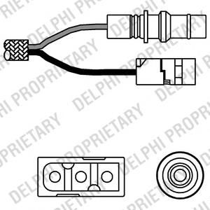 Sonda lambda, czujnik tlenu do Mercedes E (S124)