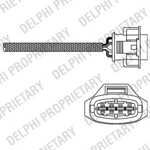 ES2028412B1 Delphi Sonda lambda czujnik tlenu po katalizatorze