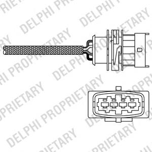 Sonda lambda czujnik tlenu po katalizatorze ES2029212B1 Delphi