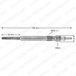 Świeca żarowa KP021 Kamoka
