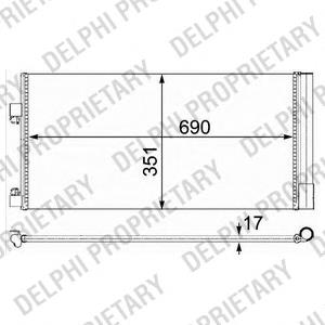 Chłodnica klimatyzacji Magneti Marelli BC847 cena, od 99,53 USD