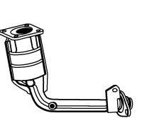 Katalizator Peugeot 206