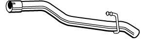 Tłumik, tylna część Ford 1368322 cena, od 31,97 USD