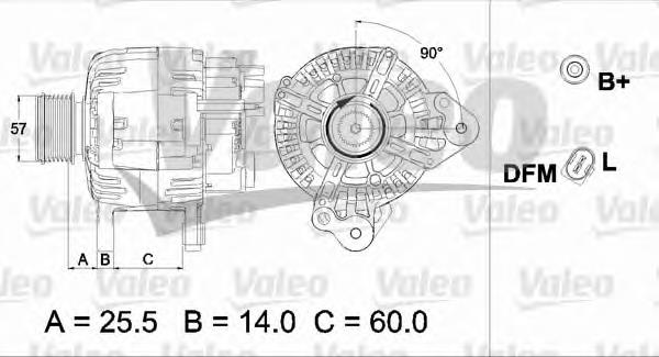 Alternator VAG 06F903023EX