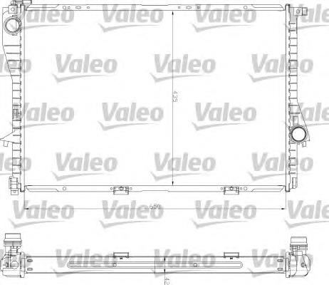 Chłodnica silnika VALEO 734277 cena, od 105,30 USD