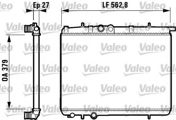 Chłodnica silnika Peugeot/Citroen 1691075180 cena, od 47,26 USD