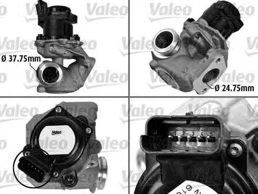 700413 VALEO Zawór recyrkulacji spalin EGR