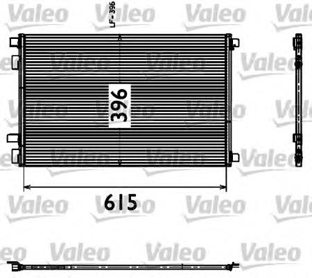 Chłodnica klimatyzacji 8660002501 Renault (RVI)