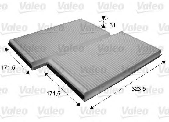 Filtr kabiny 64316913505 BMW