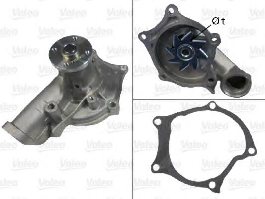 Pompa chłodząca wodna Mitsubishi MD997417 cena, od 37,19 USD