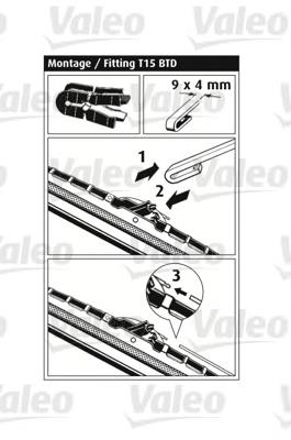 Pióro wycieraczki szyby przedniej, zestaw (2 szt.) A0018202345 Mercedes