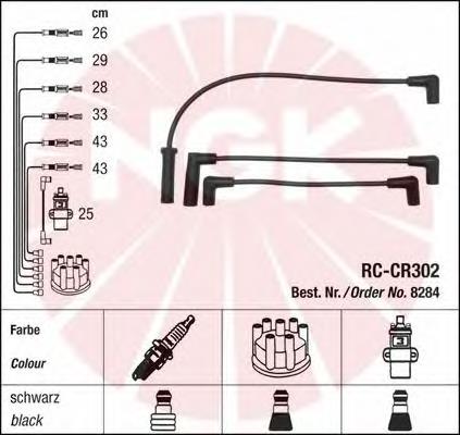 Zestaw przewodów wysokiego napięcia Jeep Grand Cherokee