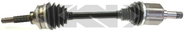 Do koszyka 25359 GKN-Spidan Półoś napędowa przednia lewa