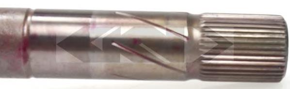 Półoś napędowa przednia prawa GKN-Spidan 21552 cena, od 150,74 USD