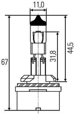 8GH008991021 HELLA żarówka