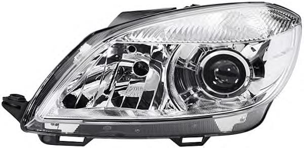 Reflektor prawy HELLA 1EL010417381 cena, od 169,59 USD