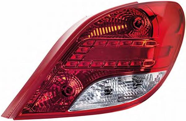 9686565980 Peugeot/Citroen Lampa zespolona tylna prawa