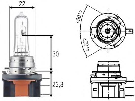 Żarówka halogenowa Ford DJ5Z13N021A cena, od 20,80 USD