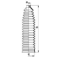 Osłona mechanizmu kierowniczego (maglownicy) GKN-Spidan 84081 cena, od 11,22 USD