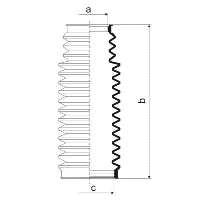Osłona mechanizmu kierowniczego (maglownicy) Febi 45921 cena, od 6,99 USD