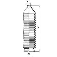 Osłona mechanizmu kierowniczego (maglownicy) Fiat/Alfa/Lancia 9941582