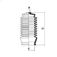 Osłona mechanizmu kierowniczego (maglownicy) Toyota 4553516020