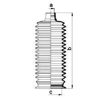 Osłona mechanizmu kierowniczego (maglownicy) Tenacity ASRTO1005 cena, od 7,96 USD