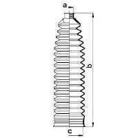83892 GKN-Spidan osłona mechanizmu kierowniczego (maglownicy)