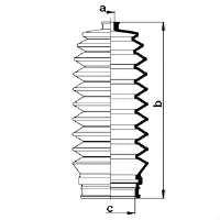 Osłona mechanizmu kierowniczego (maglownicy) Honda 53534SL4J01 cena, od 8,19 USD