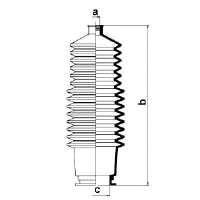 Osłona mechanizmu kierowniczego (maglownicy) Metalcaucho 01266 cena, od 6,57 USD