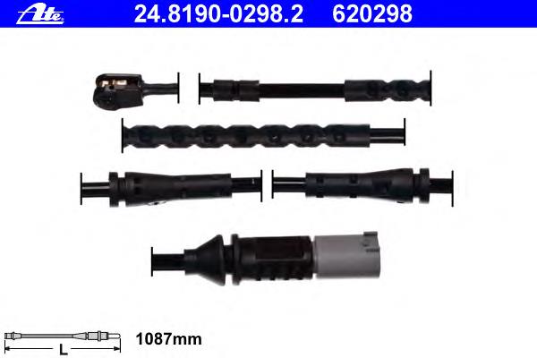 Czujnik zużycia klocków hamulcowych przedni BMW 1987473500